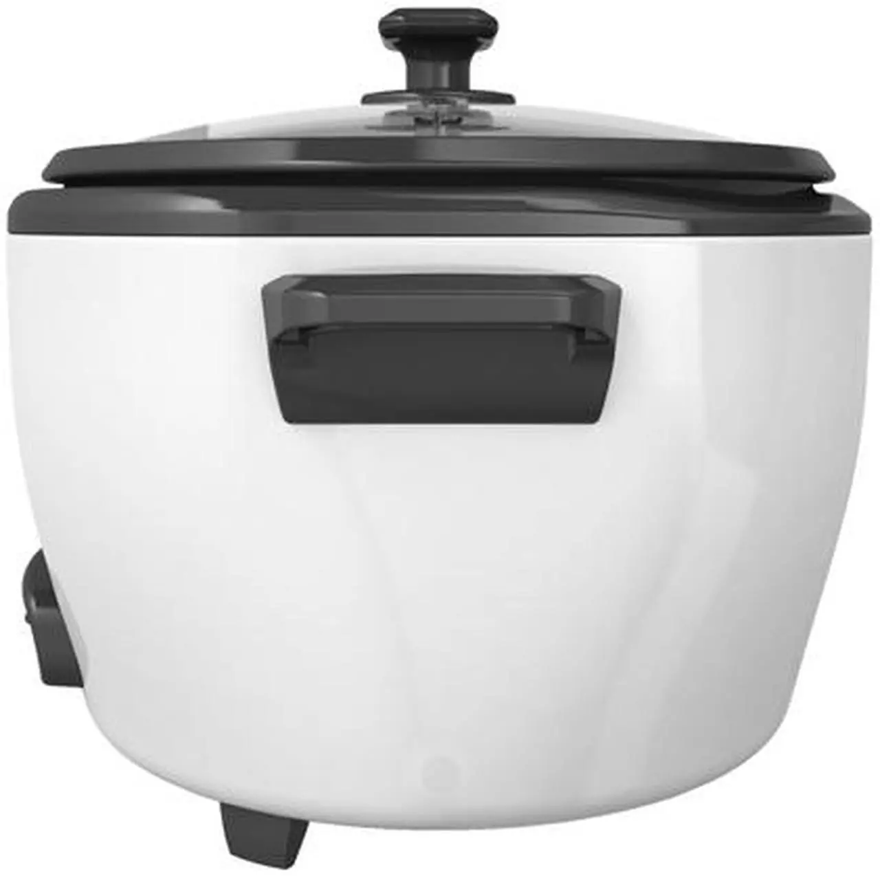 Alt view image 4 of 7 - BLACK+DECKER RC5280 28-Cup Rice Cooker, White