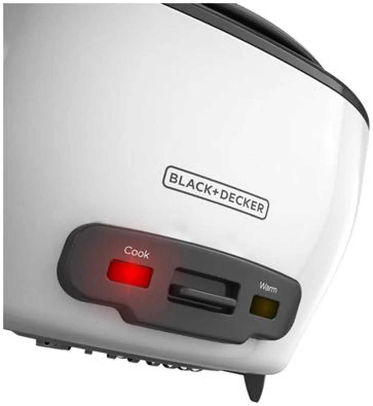 Alt view image 6 of 7 - BLACK+DECKER RC5280 28-Cup Rice Cooker, White