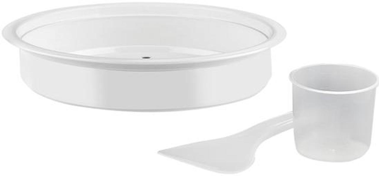 Alt view image 7 of 8 - BLACK+DECKER RC503 Mini 3-Cup Cooked/1.5-Cup Uncooked Rice Cooker, White