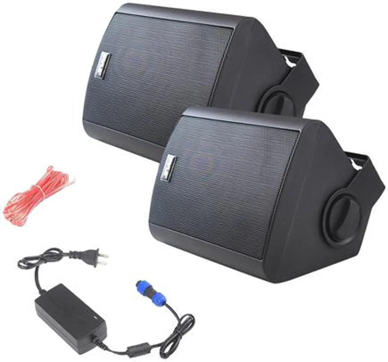Alt view image 6 of 6 - Pyle Audio Wall Mount 6.5" Waterproof Bluetooth Indoor & Outdoor Speaker System