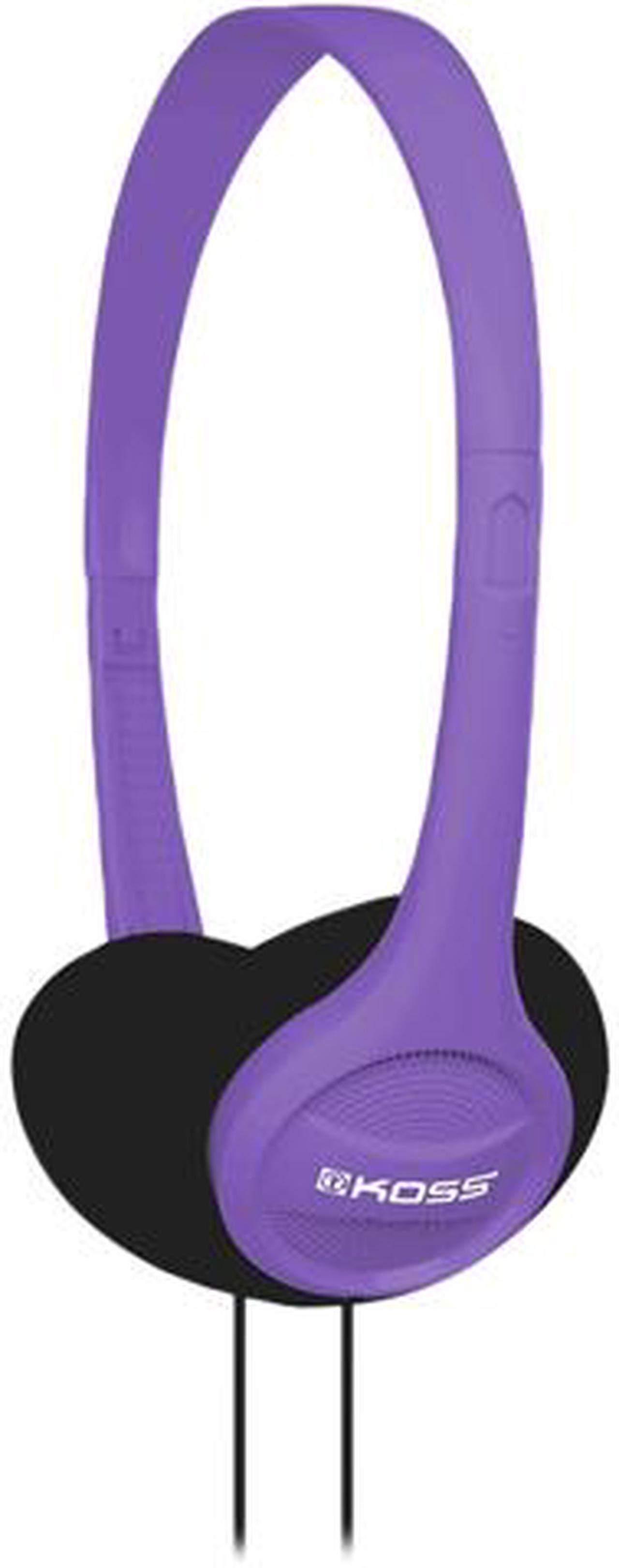 Main image of Koss KPH7V Portable On-Ear Headphone with Adjustable Headband - Violet