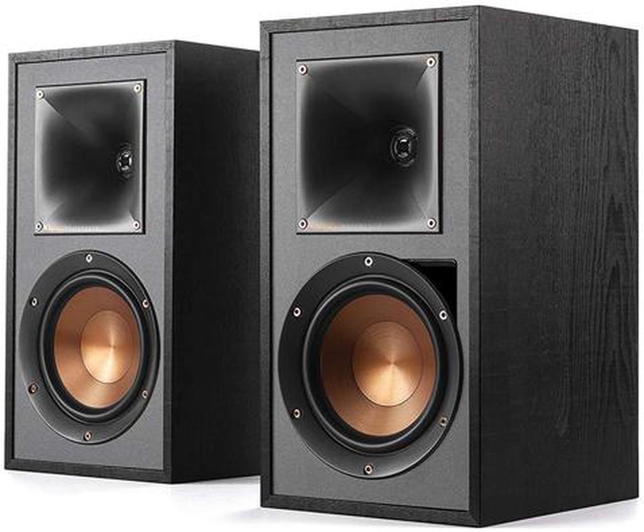Alt view image 2 of 5 - Klipsch R-51PM Powered Sound Bookshelf Speakers - Black (Pair)