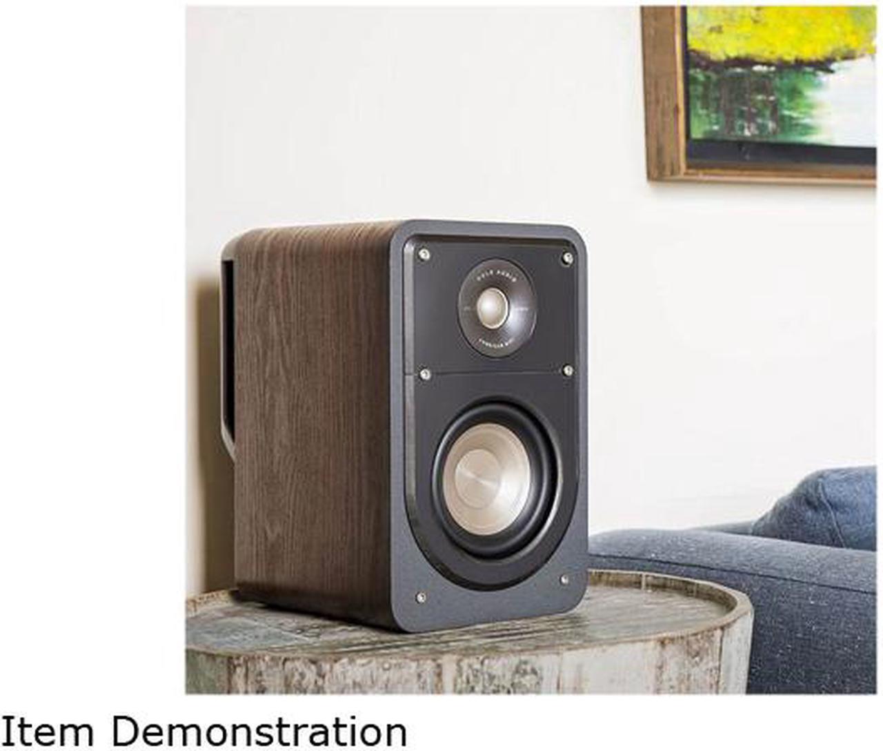 Alt view image 10 of 10 - Polk Audio Signature S15 American HiFi Home Theater Compact Bookshelf Speaker (Black / Pair)