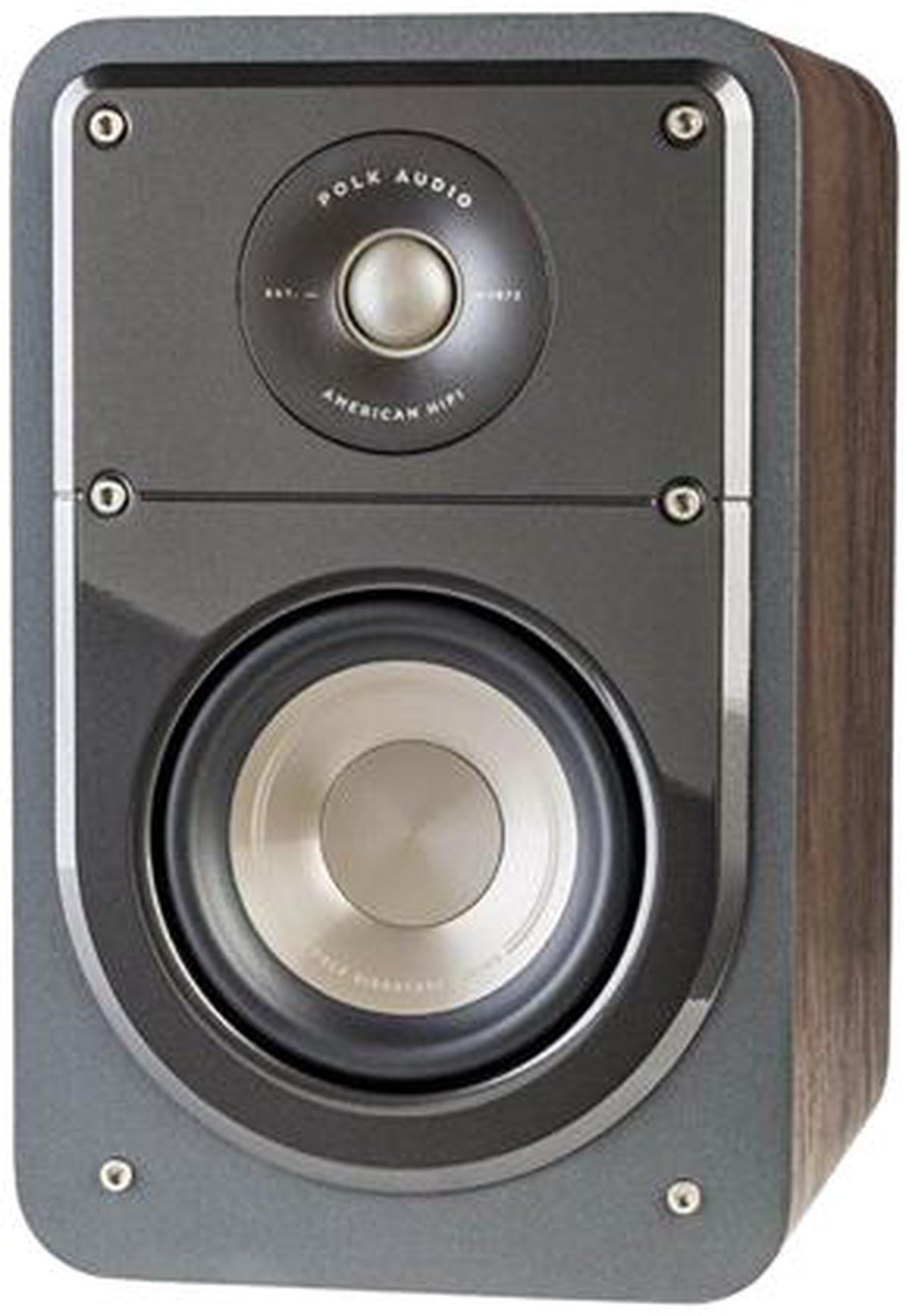 Alt view image 4 of 10 - Polk Audio Signature S15 American HiFi Home Theater Compact Bookshelf Speaker (Black / Pair)