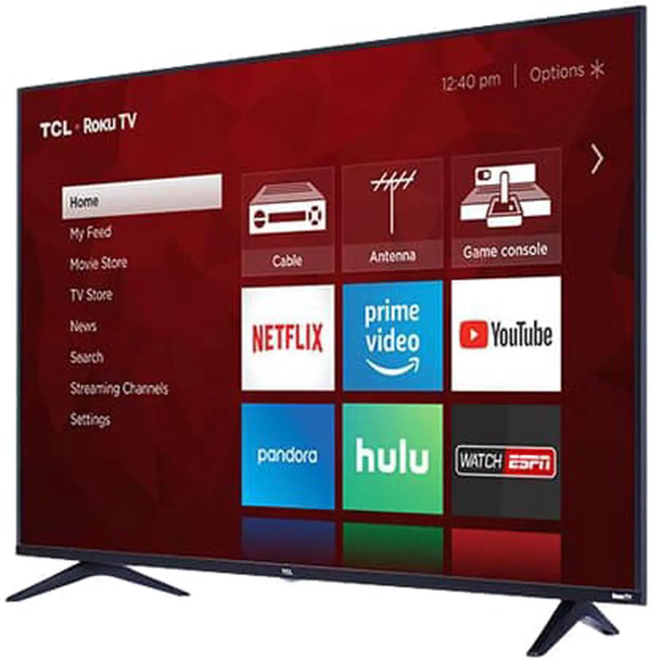 Alt view image 2 of 6 - TCL 49S517 49 inch 4K UHD Dolby Vision HDR Roku Smart TV