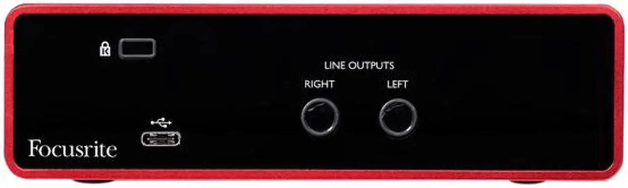 Alt view image 4 of 8 - Focusrite Scarlett Solo 3rd Gen USB Audio Interface — High-Fidelity, Studio Quality Recording, Black/Red