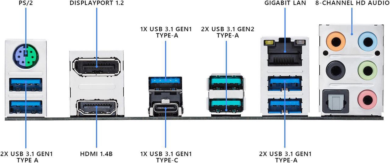 Alt view image 4 of 6 - ASUS Prime X470-Pro AM4 AMD X470 ATX AMD Motherboard