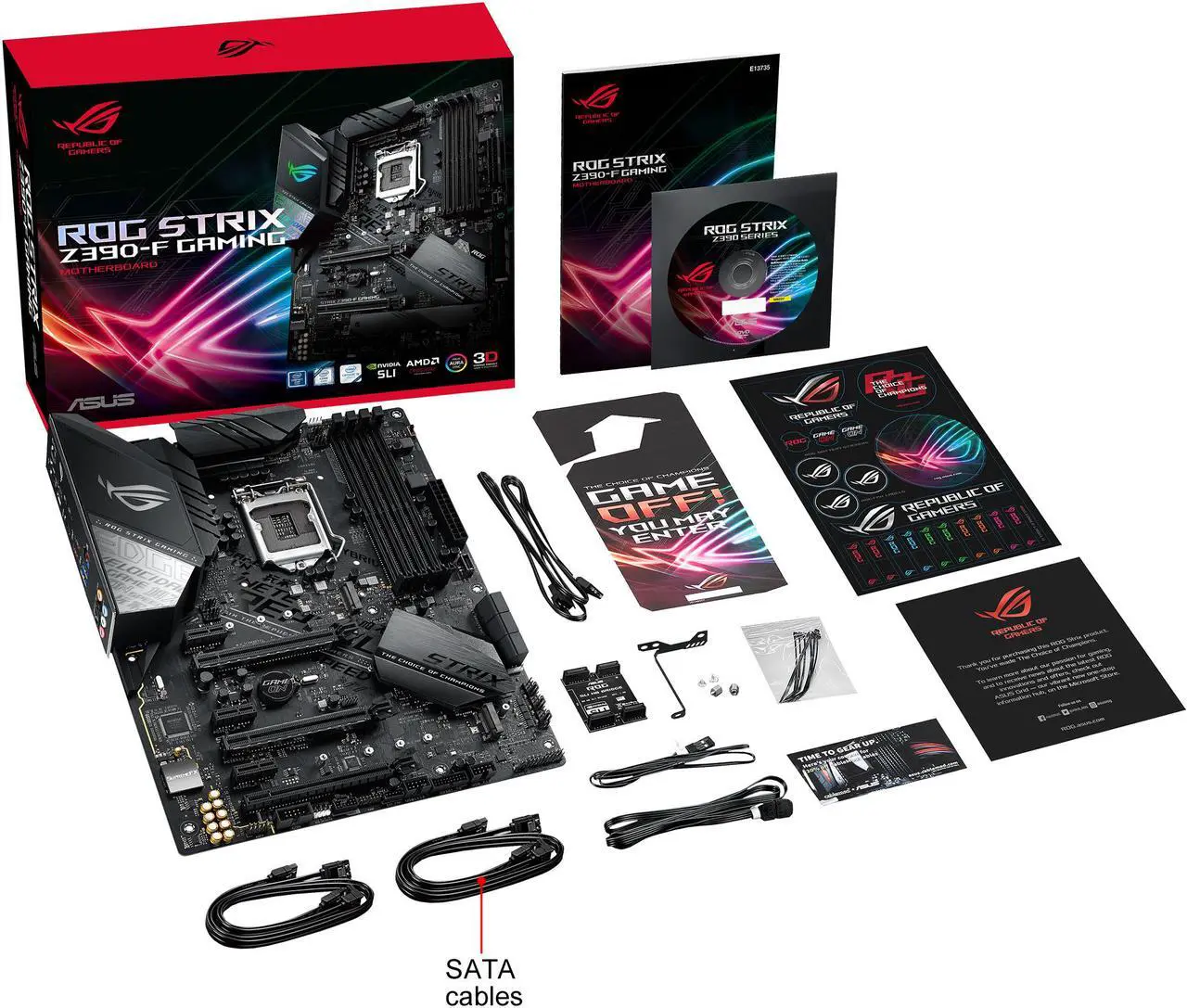 Alt view image 6 of 8 - ASUS ROG Strix Z390-F Gaming LGA 1151 (300 Series) Intel Z390 HDMI USB 3.1 ATX Intel Motherboard