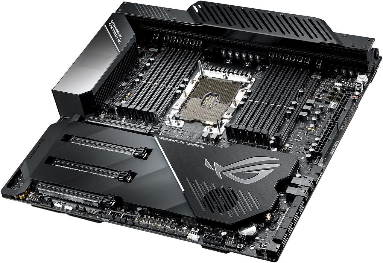 ASUS ROG Dominus Extreme Intel LGA 3647 for Xeon W-3175X (C621) 12 DIMM DDR4 DIMM.2 U.2 EEB Performance Motherboard with Aquantia 10G LAN, USB 3.1