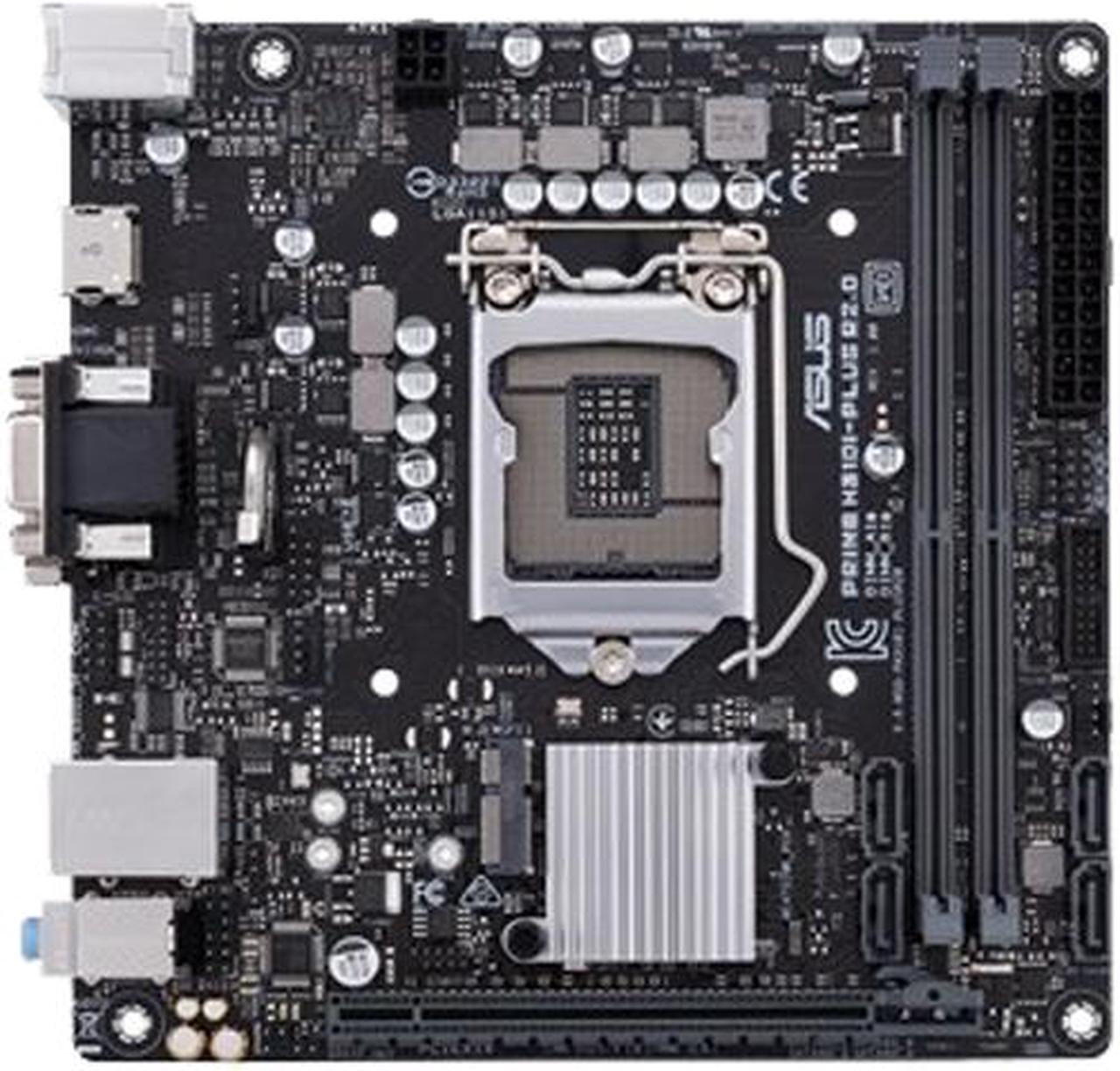 Main image of ASUS Prime H310I-PLUS R2.0 LGA 1151 (300 Series) Intel H310 SATA 6Gb/s Mini ITX Intel Motherboard