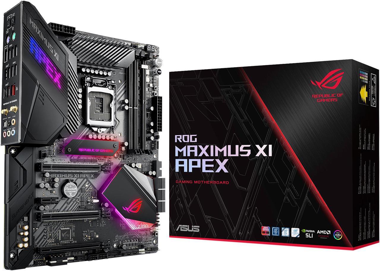 Alt view image 6 of 6 - ASUS ROG Maximus XI Apex LGA 1151 (300 Series) Intel Z390 SATA 6Gb/s ATX Intel Motherboard