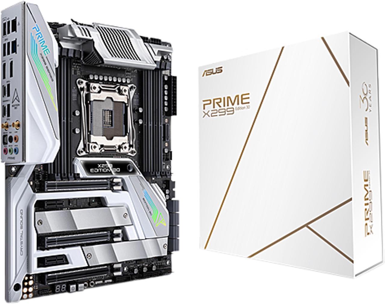 Alt view image 6 of 6 - ASUS Prime X299 Edition 30 LGA 2066 Intel X299 ATX Intel Motherboard