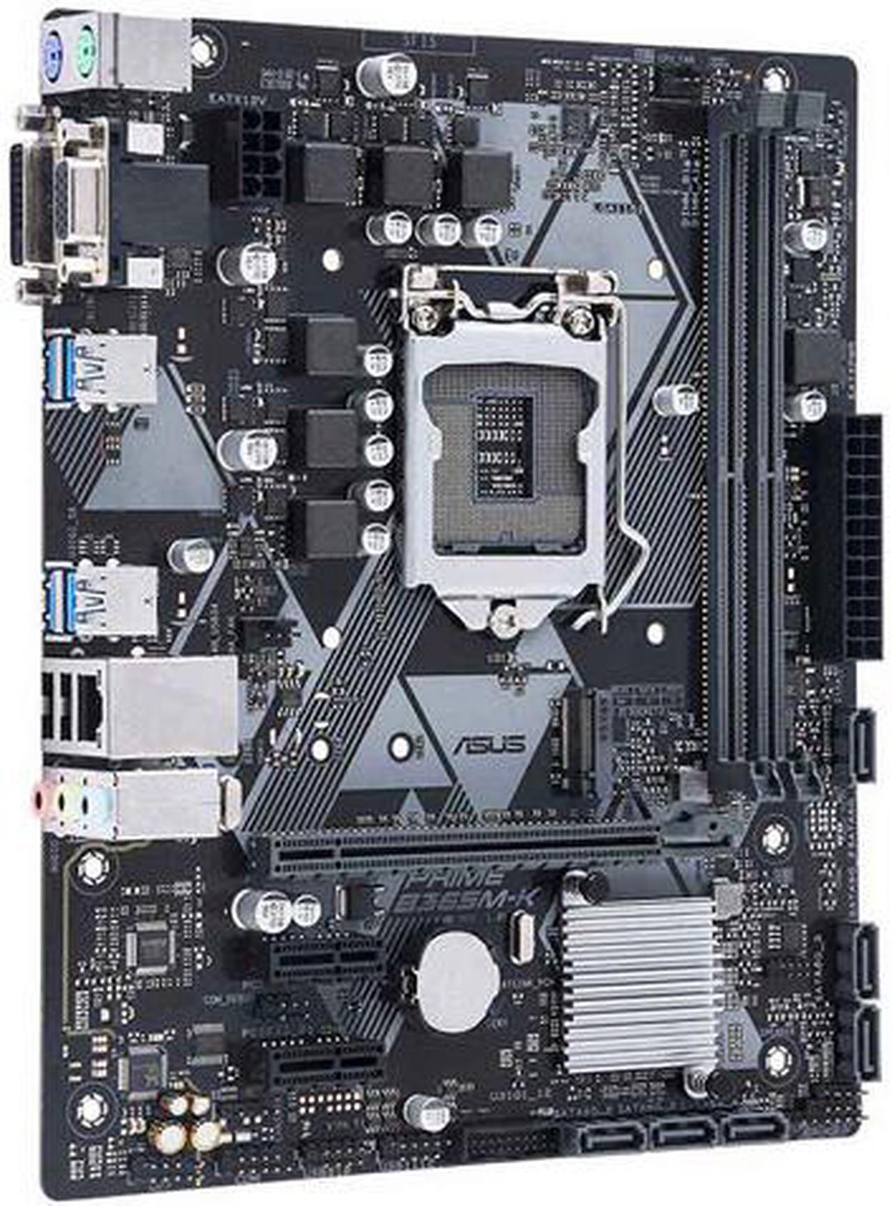 ASUS PRIME B365M-K LGA 1151 Intel B365 SATA 6Gb/s mATX Form Factor Intel Motherboard