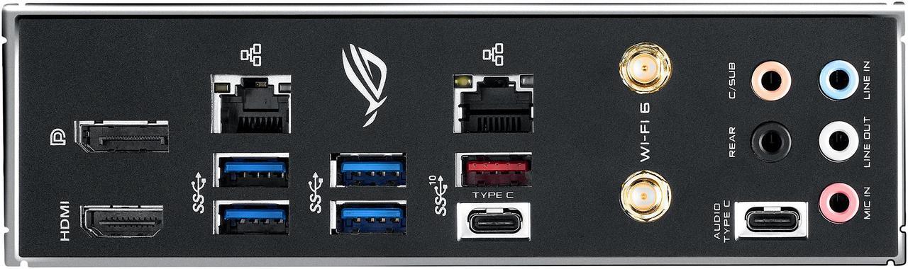 Alt view image 6 of 8 - ASUS ROG STRIX H470-I GAMING LGA 1200 Intel H470 Mini ITX Intel Motherboard