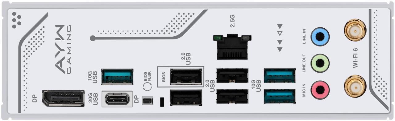 Alt view image 7 of 11 - ASUS Z890 AYW GAMING WIFI W ATX Z890 motherboard, Intel Core Ultra Series 2 Ready, Advanced AI PC-ready, 16+1+2+1 stages, DDR5, PCIe 5.0, Thunderbolt 4, USB Type-C, 4 x M.2, Wi-Fi 7,  2.5Gb LAN
