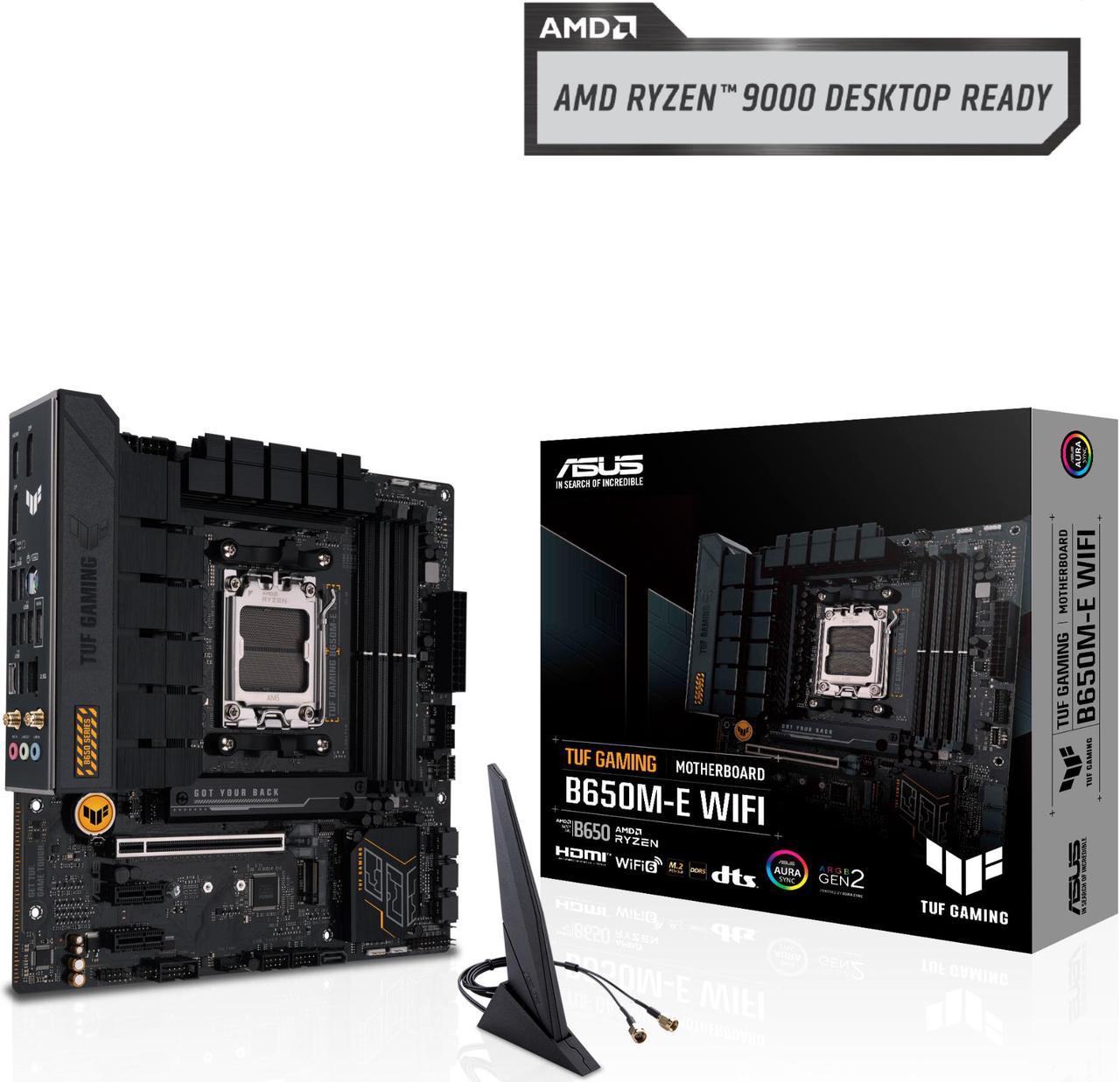 TUF GAMING B650M-E WIFI AMD Socket AM5 for AMD Ryzen™ 7000 Series