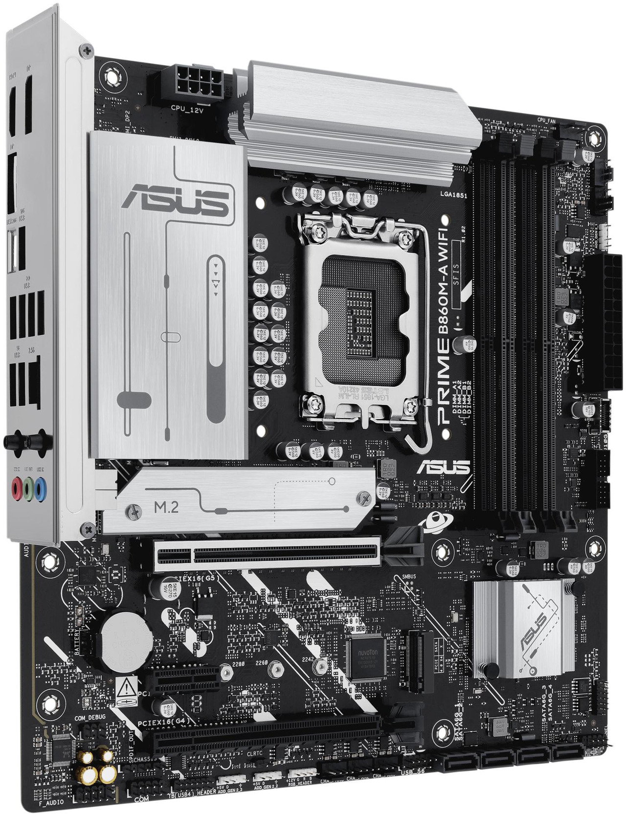 Open Box: ASUS PRIME B860M-A WIFI-CSM B860 LGA 1851 mATX motherboard, Intel(R) Core(TM) Ultra Series 2 Ready, Advanced AI PC-ready, 7+1+1+1 stage, DDR5, PCIe 5.0 x16, HDMI, USB 20Gbps Type-C(R), 2x M.2, WiFi 6E, 2.5Gb - Newegg.com - Open Box condition - Image 11