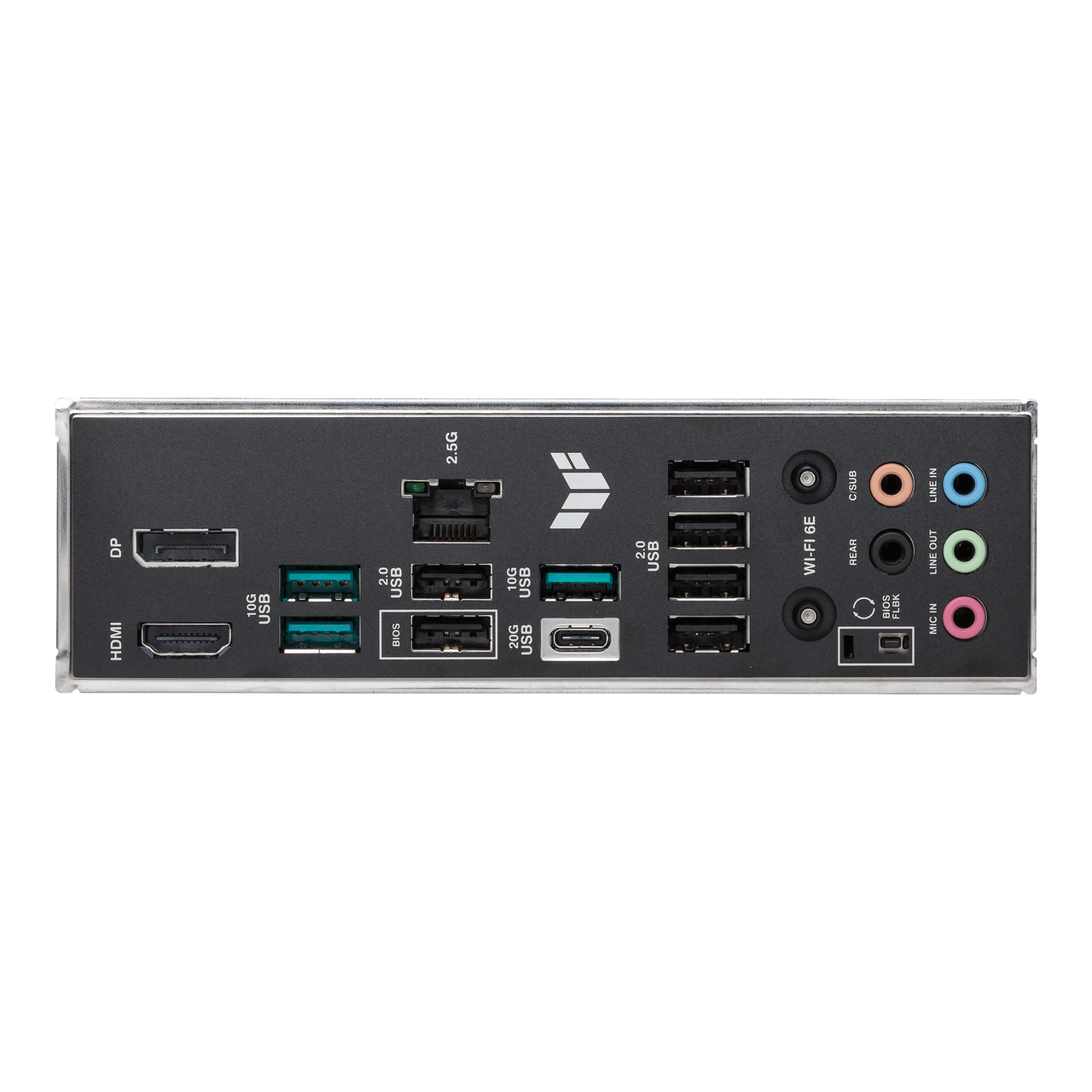 Alt view image 8 of 10 - ASUS TUF GAMING B650E-PLUS WIFI AMD B650 ATX motherboard, 12+2+1 80A DrMOS power stages, DDR5, PCIe 5.0 Ready, 3x M.2, Wi-Fi 6E, 2.5Gb LAN, DisplayPort, HDMI, USB Type-C, BIOS FlashBack, Aura Sync