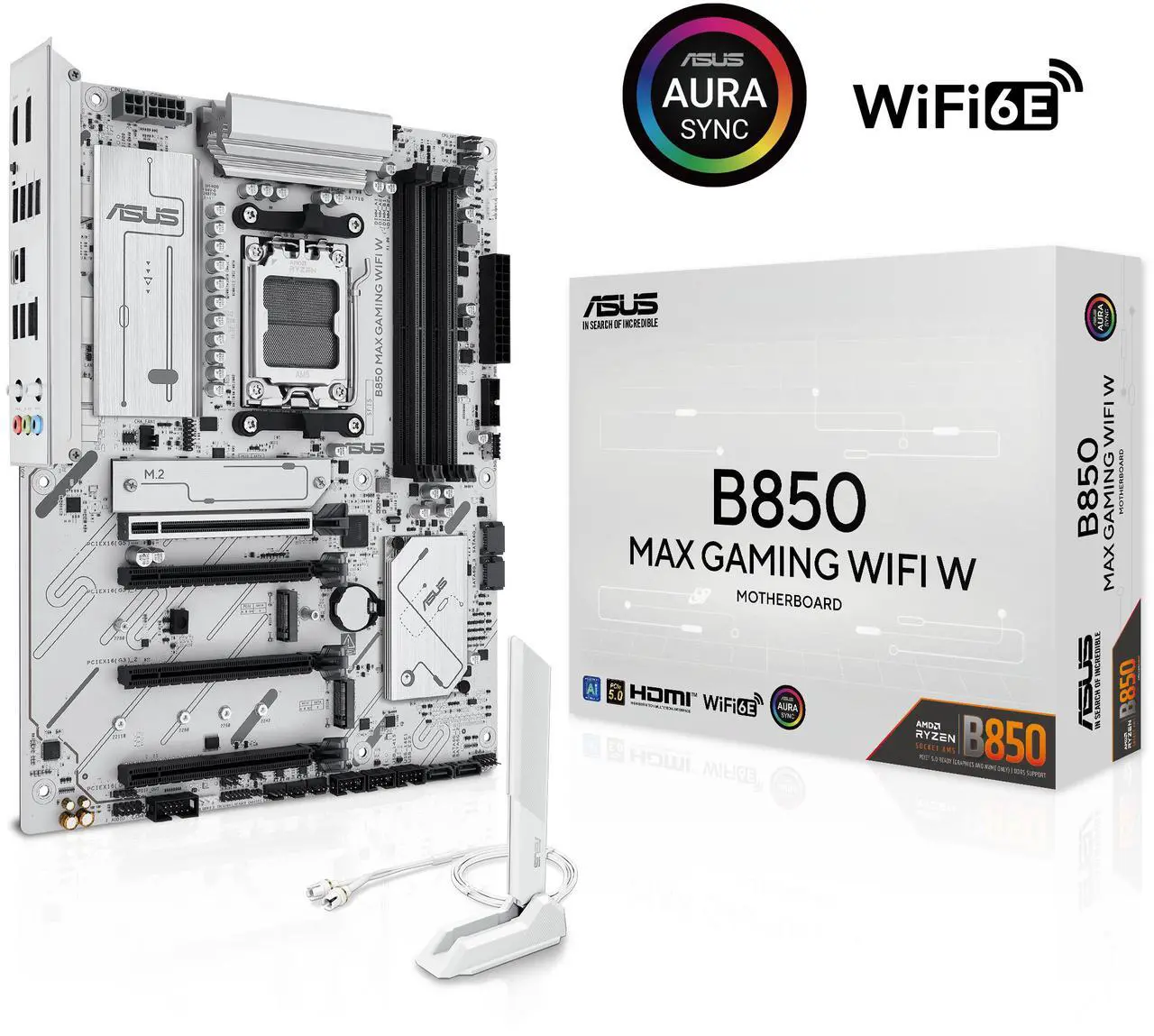 ASUS B850 MAX GAMING WIFI W AM5 ATX