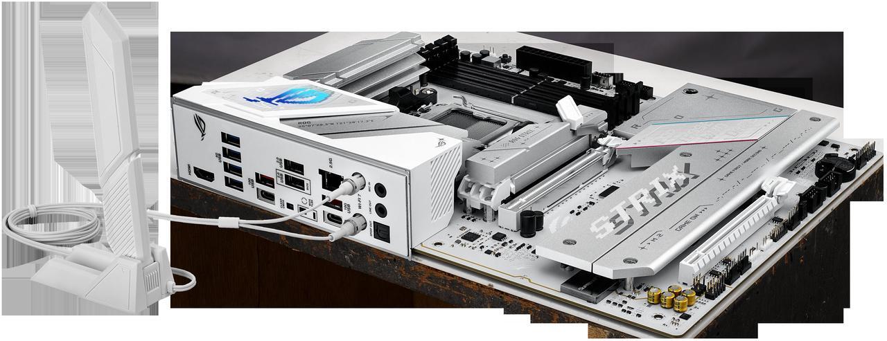 Alt view image 7 of 9 - ASUS ROG STRIX B850-A GAMING WIFI R2 AMD AM5 B850 ATX motherboard with 14+2+1 power stages, DDR5 support with AEMP, WiFi 7, 4x M.2, PCIe 5.0 x16, USB 20Gbps Type-C, ASUS AI Advisor, AI Networking II