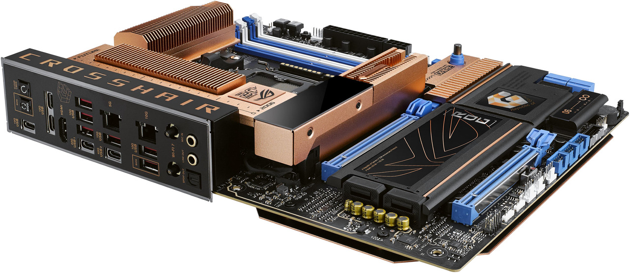 Open Box: ASUS ROG Crosshair 2006 X870E AM5 ATX motherboard, DDR5, DIMM Fit, WiFi 7, 10Gb LAN, 5x M.2, 2x USB4, 2" OLED Display, AIO Q-Connector - Newegg.com - Open Box condition - Image 22