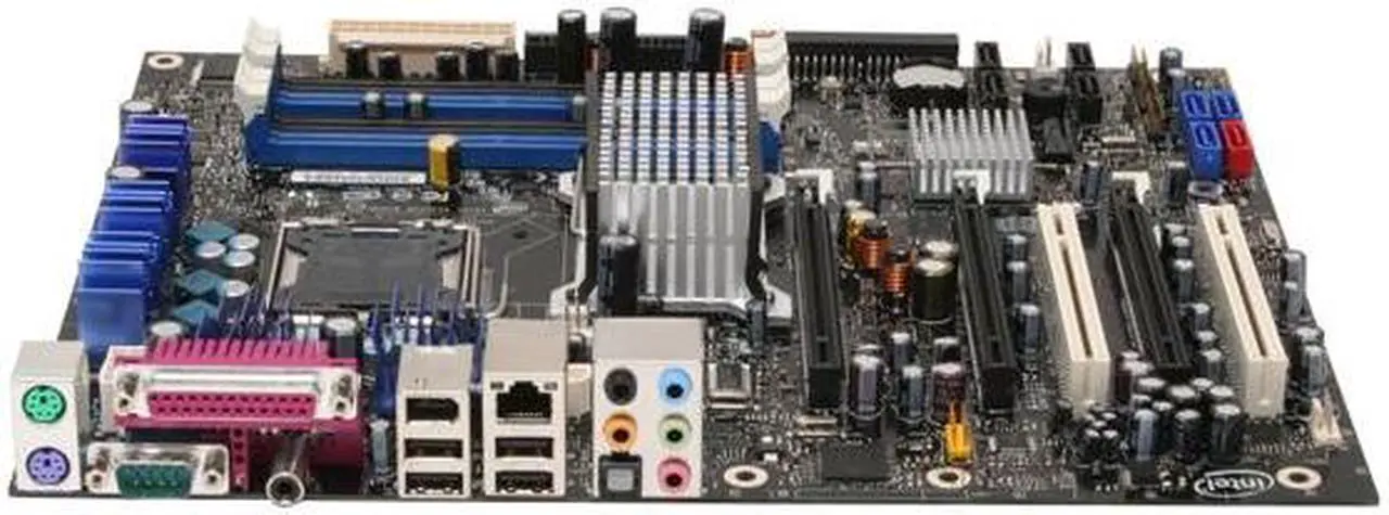 Alt view image 2 of 7 - Intel BOXD975XBX2KR LGA 775 Intel 975X ATX Intel Motherboard