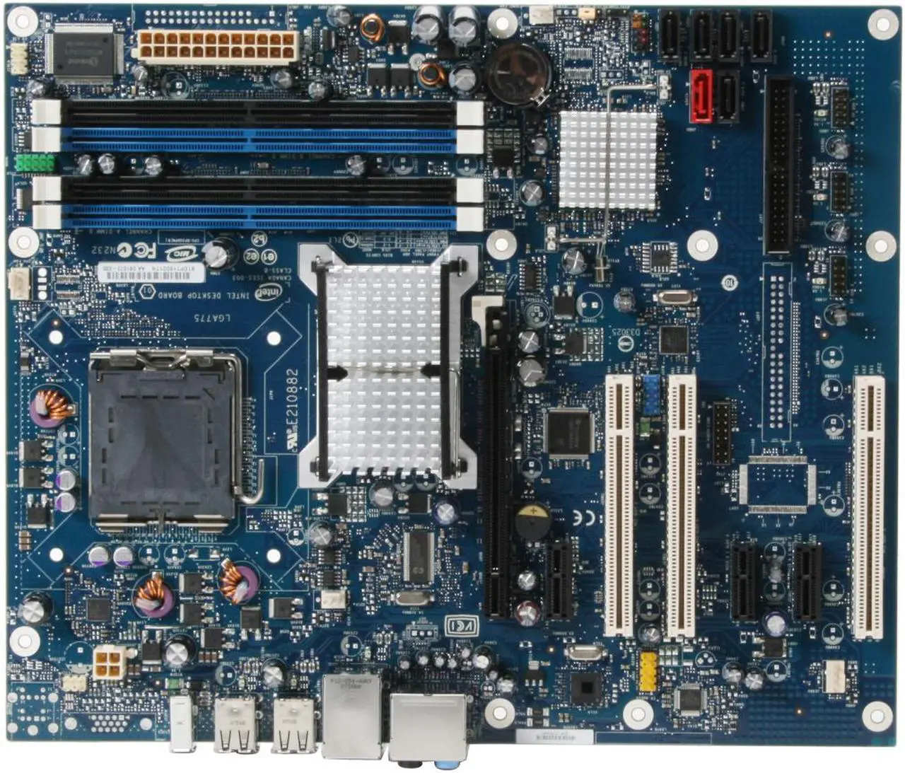 Alt view image 3 of 7 - Intel BOXDP35DPM LGA 775 Intel P35 ATX Intel Motherboard