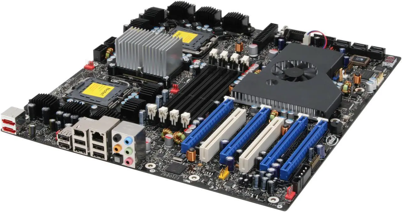 Main image of Intel BOXD5400XS Dual LGA 771 Intel 5400(Skulltrail) Extended ATX Motherboard
