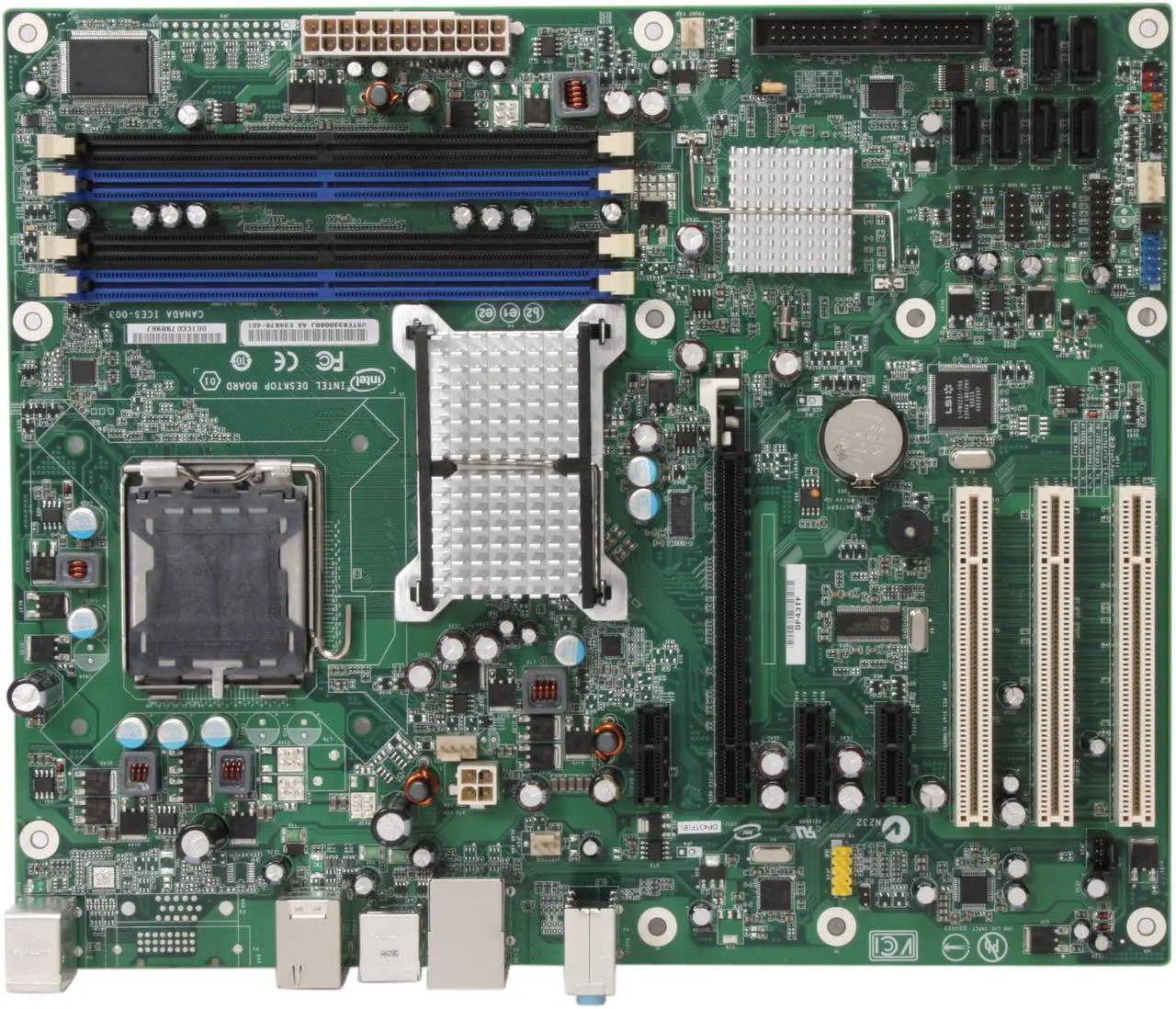 Alt view image 3 of 5 - Intel BOXDP43TF LGA 775 Intel P43 ATX Intel Motherboard