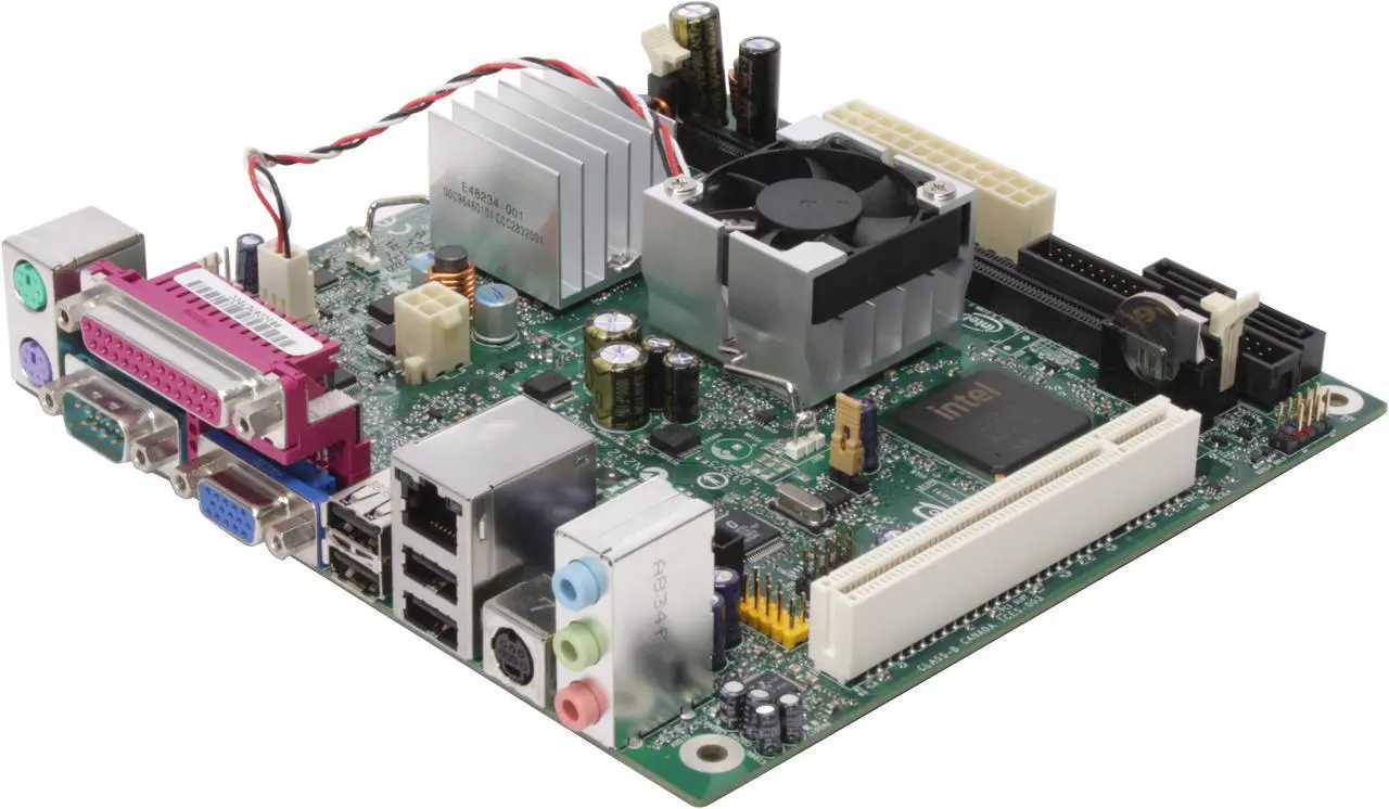 Main image of Intel BOXD945GCLF2 Atom 330 Intel 945GC Mini ITX Motherboard / CPU Combo