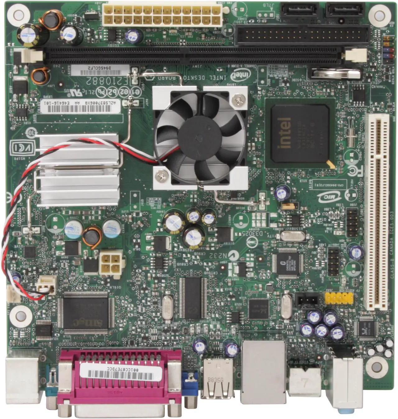 Alt view image 3 of 5 - Intel BOXD945GCLF2 Atom 330 Intel 945GC Mini ITX Motherboard / CPU Combo