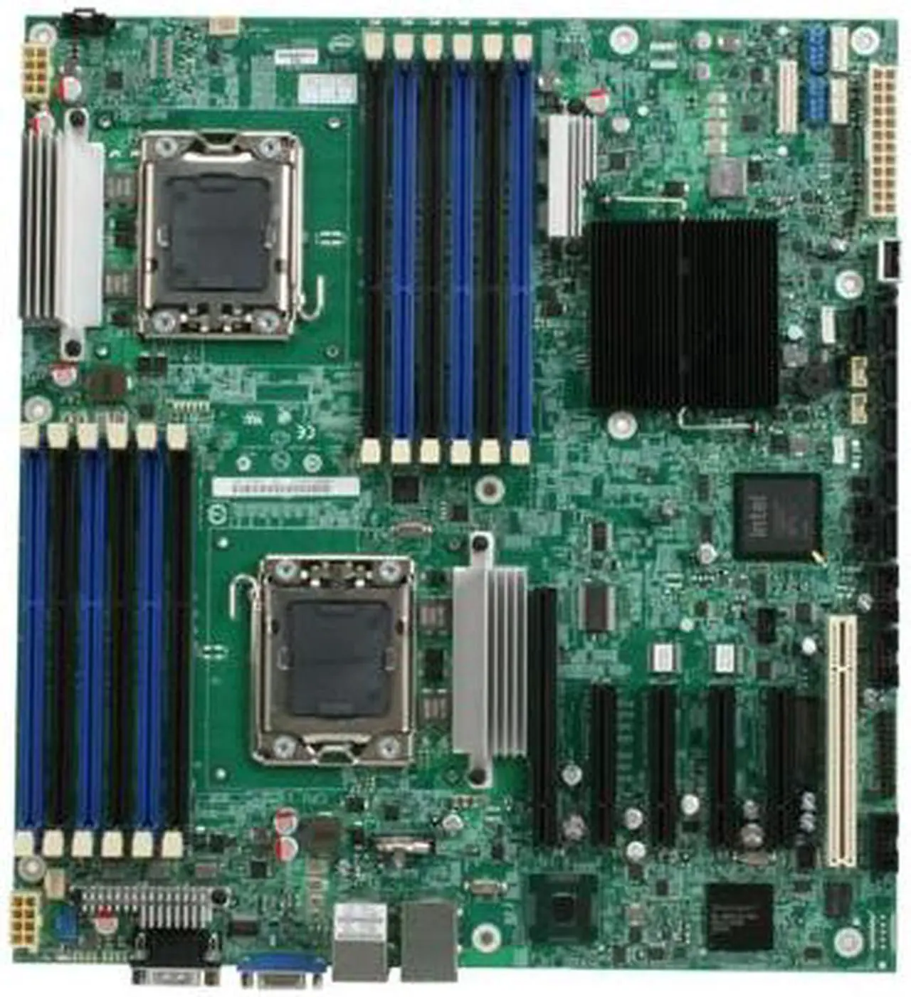 Alt view image 3 of 5 - Intel S5520HC Dual LGA 1366 Intel 5520 Tylersburg SSI EEB Dual Intel Xeon 5500 Series Server Motherboard