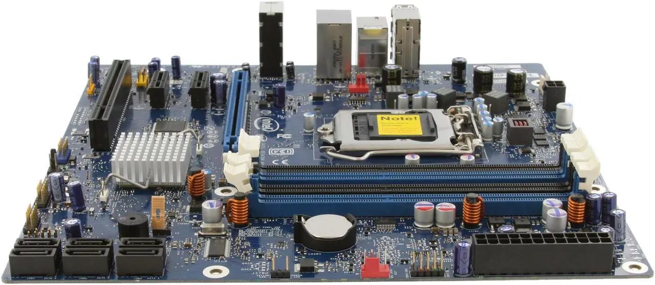 Alt view image 3 of 10 - Intel BOXDP55WB LGA 1156 Intel P55 Micro ATX Intel Motherboard
