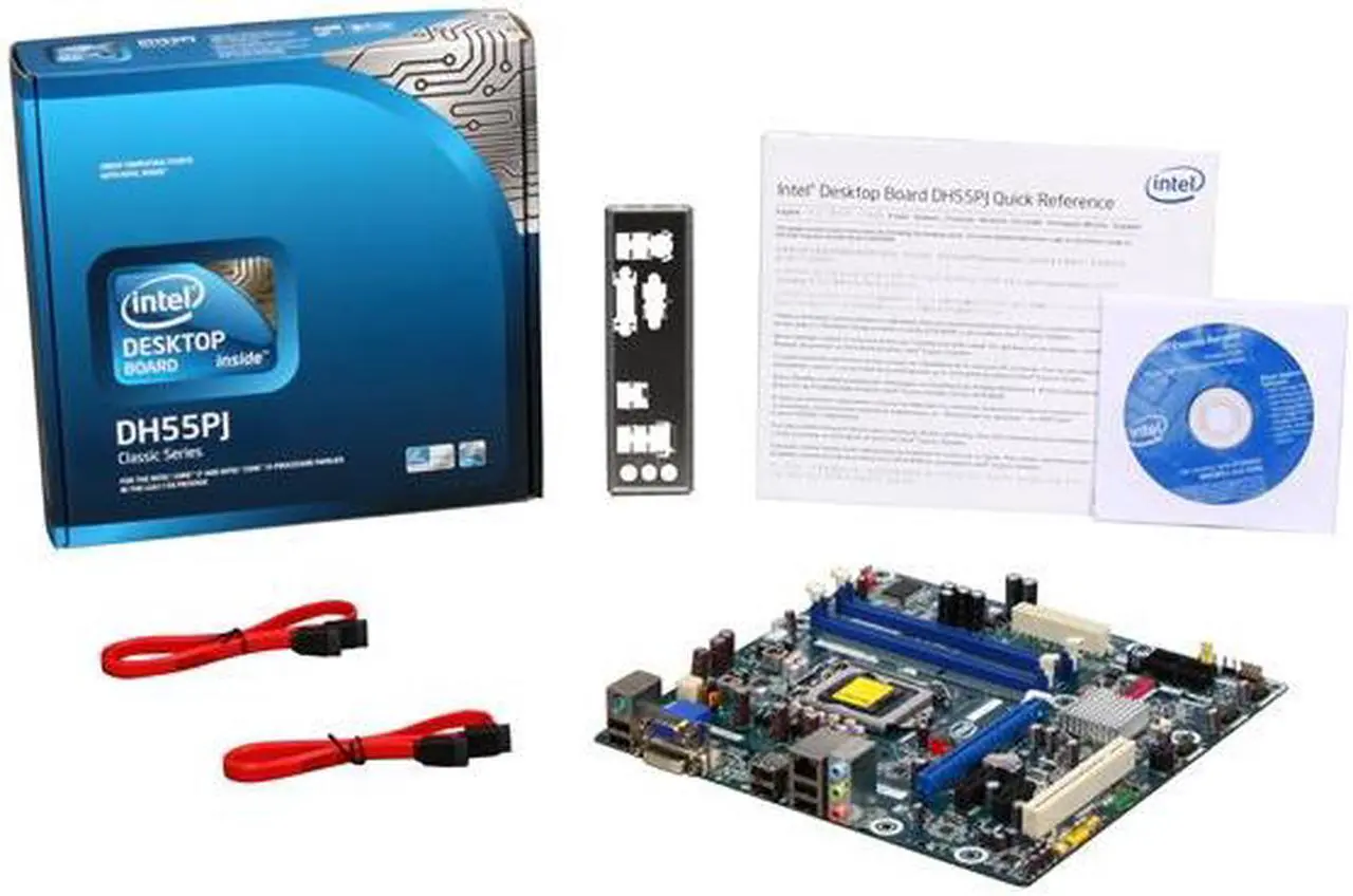 Alt view image 5 of 5 - Intel BOXDH55PJ LGA 1156 Intel H55 Micro ATX Intel Motherboard