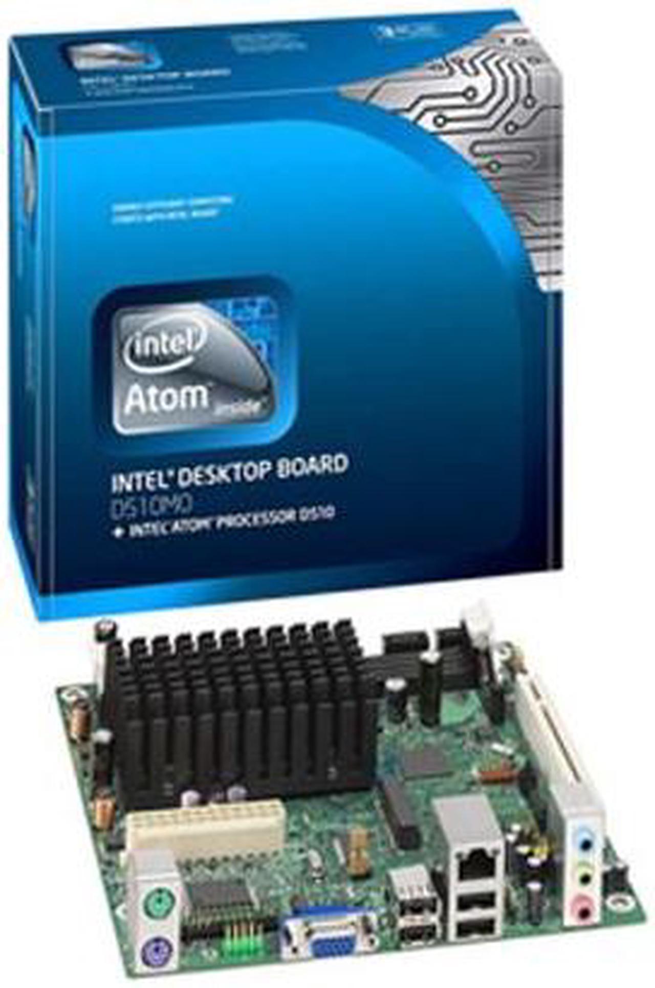 Intel BLKD510MO Intel Atom D510 Intel NM10 Mini ITX Motherboard/CPU Combo 10-Pack