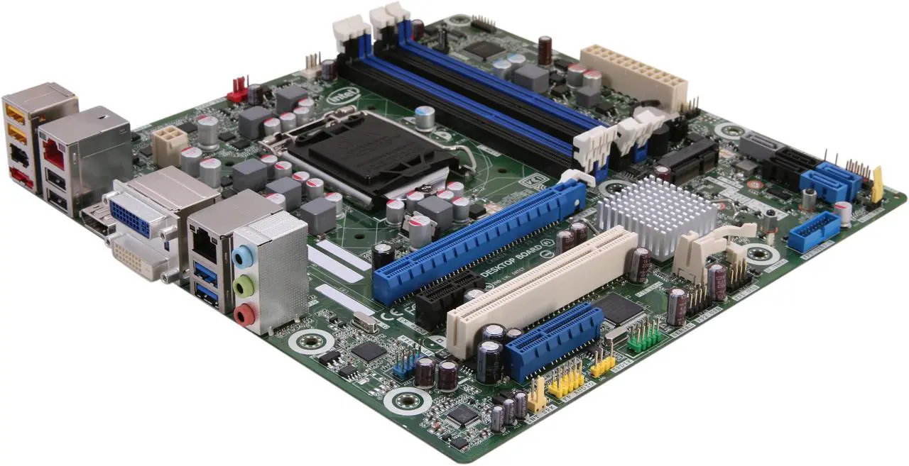 Main image of Intel BOXDQ77MK LGA 1155 Intel Q77 USB 3.0 Micro ATX Intel Motherboard