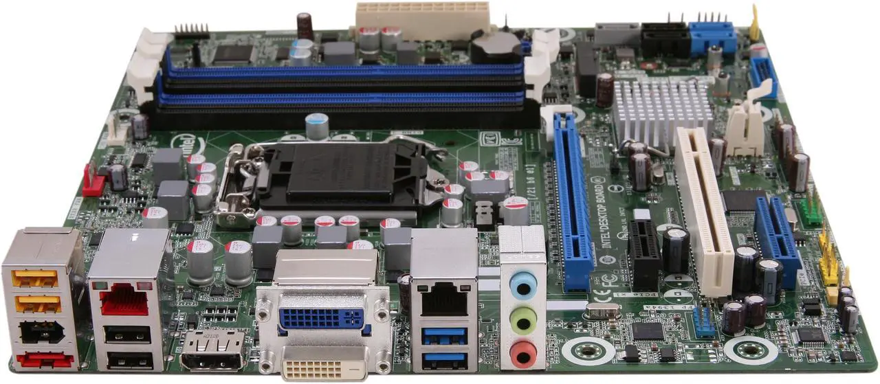Alt view image 2 of 5 - Intel BOXDQ77MK LGA 1155 Intel Q77 USB 3.0 Micro ATX Intel Motherboard