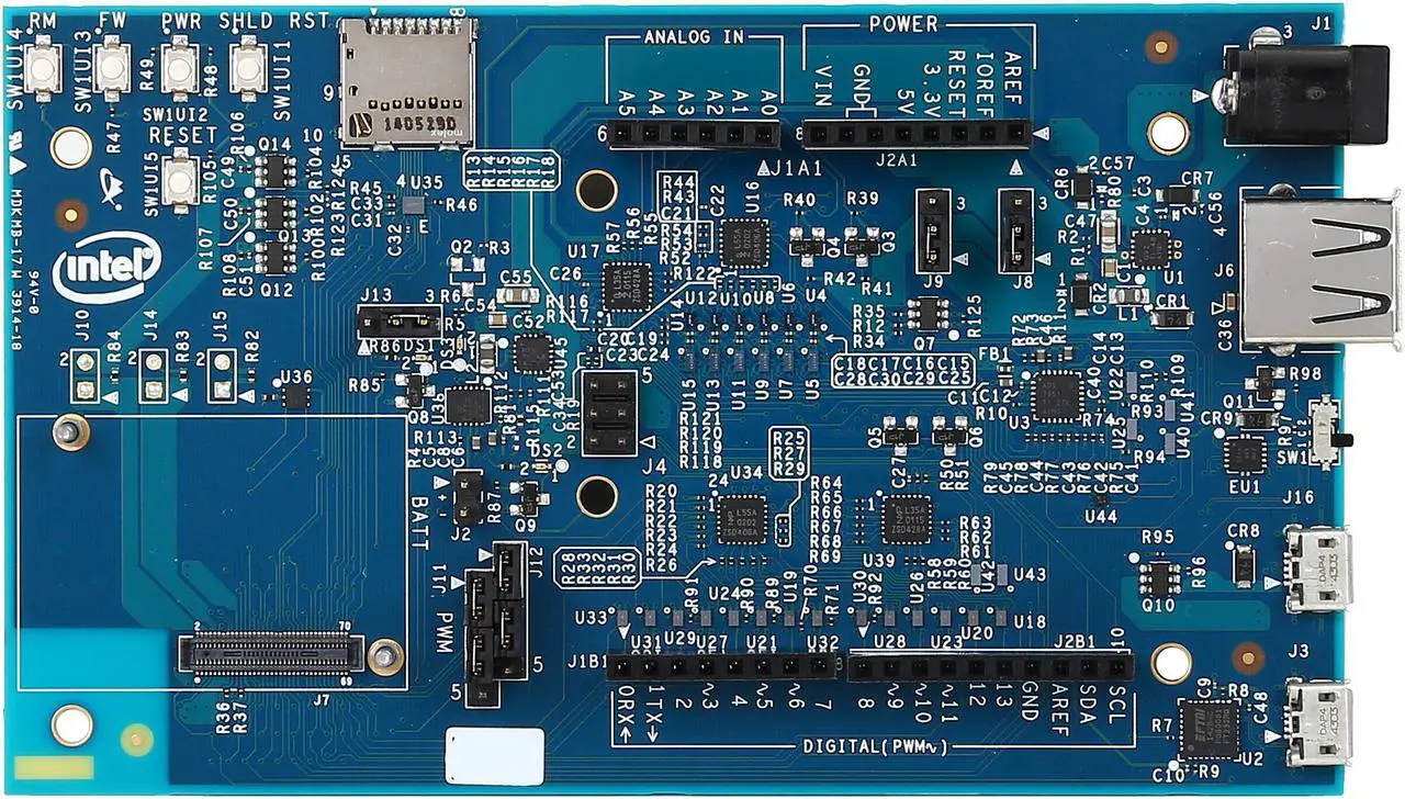 Alt view image 4 of 7 - Intel EDI2ARDUIN.AL.K Edison Kit for Arduino