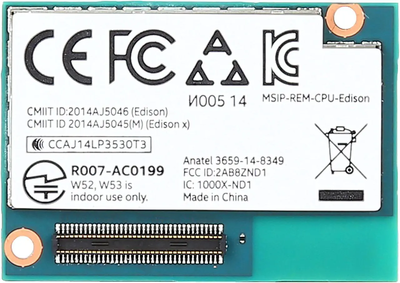 Alt view image 7 of 7 - Intel EDI2ARDUIN.AL.K Edison Kit for Arduino