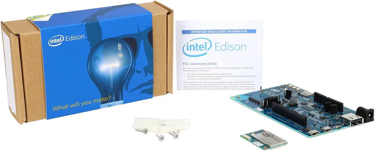 Alt view image 8 of 7 - Intel EDI2ARDUIN.AL.K Edison Kit for Arduino