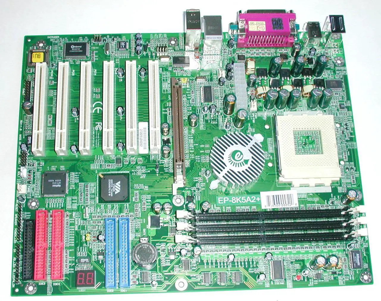 Alt view image 4 of 6 - EPoX EP-8K5A2+ 462(A) VIA KT333 ATX AMD Motherboard