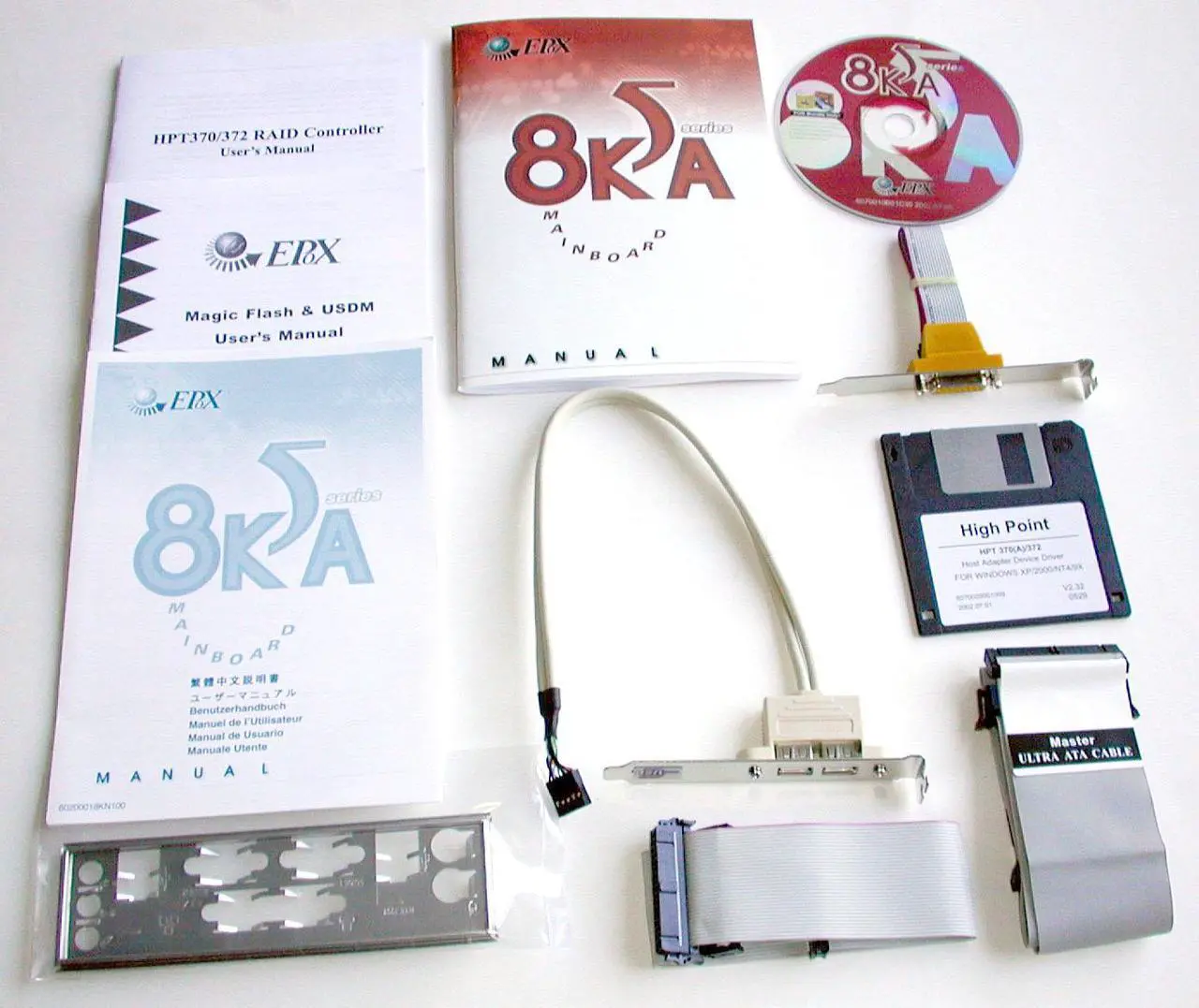Alt view image 5 of 6 - EPoX EP-8K5A2+ 462(A) VIA KT333 ATX AMD Motherboard