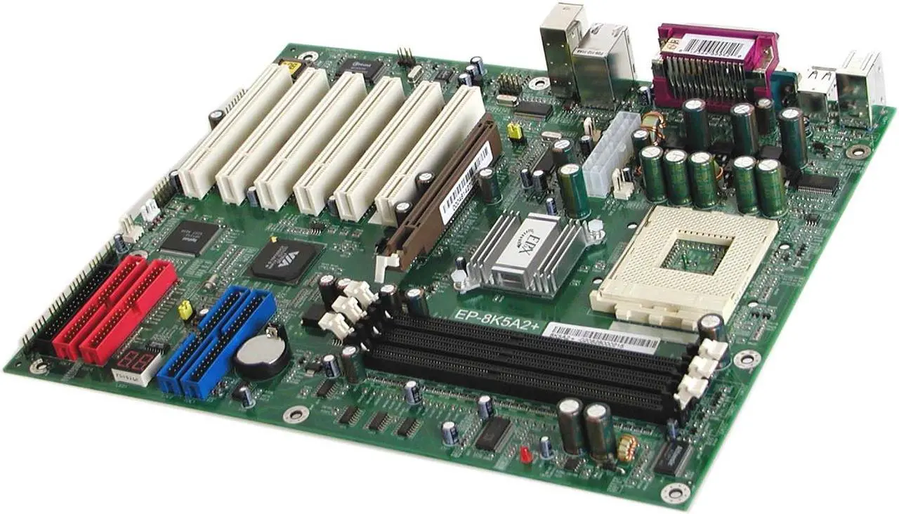 Alt view image 2 of 6 - EPoX EP-8K5A2+ 462(A) VIA KT333 ATX AMD Motherboard