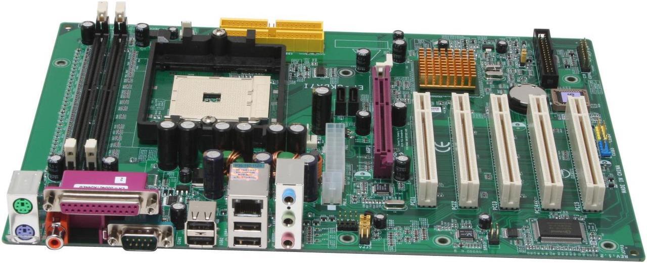 Alt view image 2 of 5 - EPoX EP-8KDA7I 754 NVIDIA nForce3 250 ATX AMD Motherboard