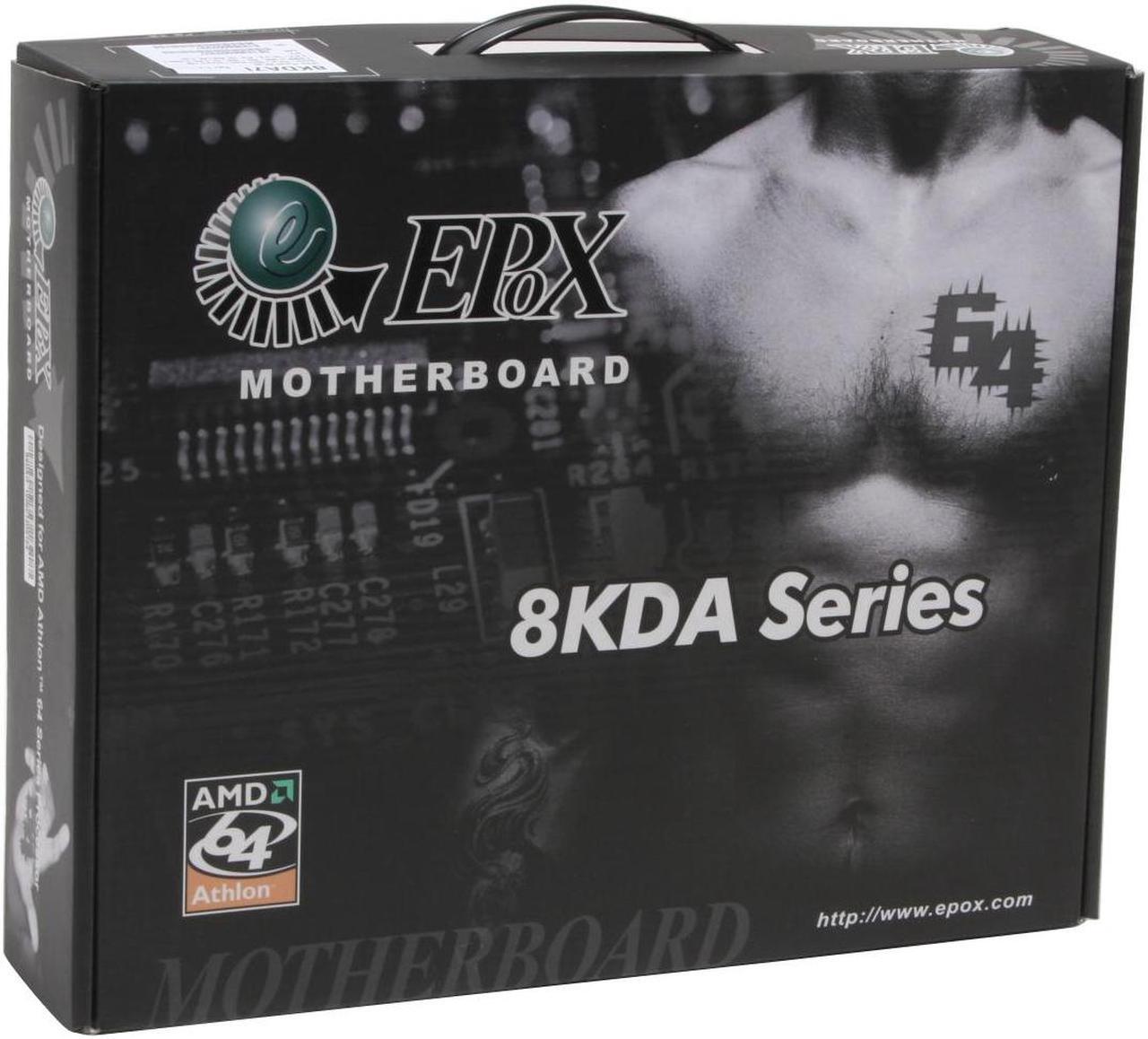 Alt view image 5 of 5 - EPoX EP-8KDA7I 754 NVIDIA nForce3 250 ATX AMD Motherboard