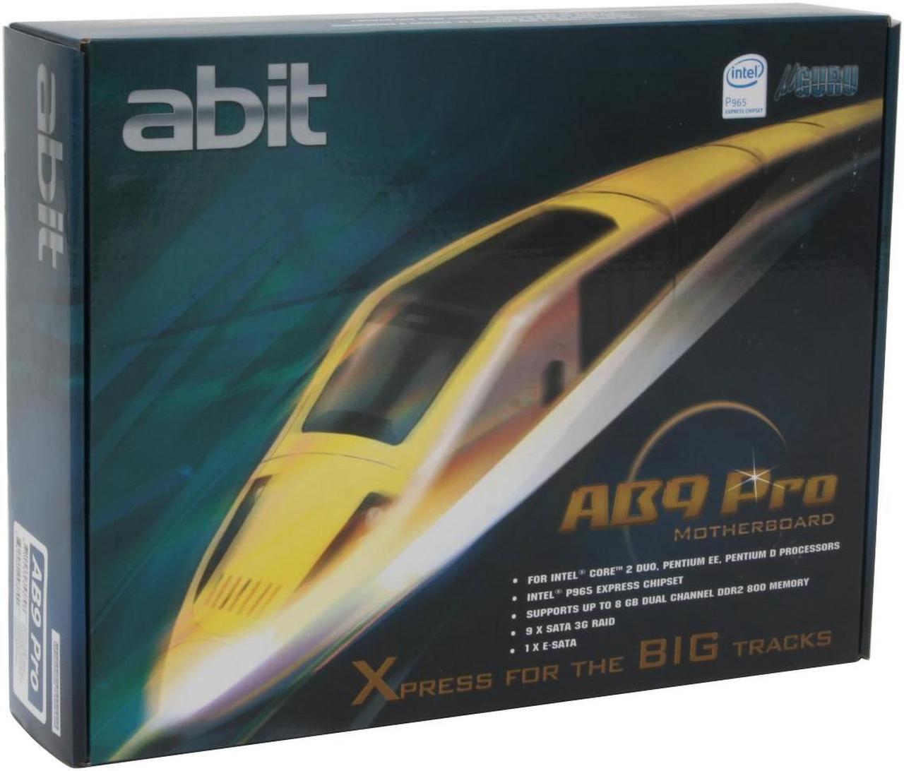 Alt view image 6 of 6 - ABIT AB9 Pro LGA 775 Intel P965 Express ATX Intel Motherboard