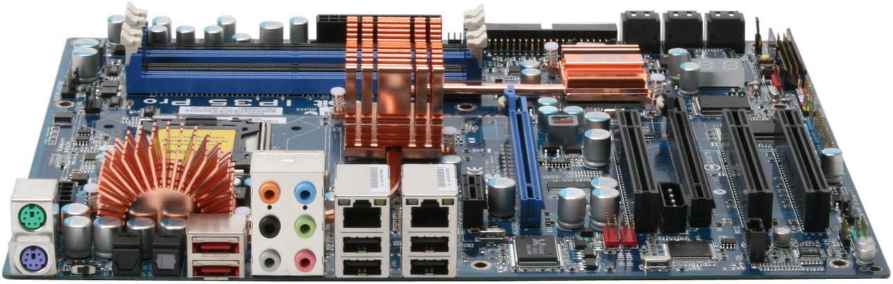 Alt view image 2 of 7 - ABIT IP35 Pro LGA 775 Intel P35 ATX Intel Motherboard
