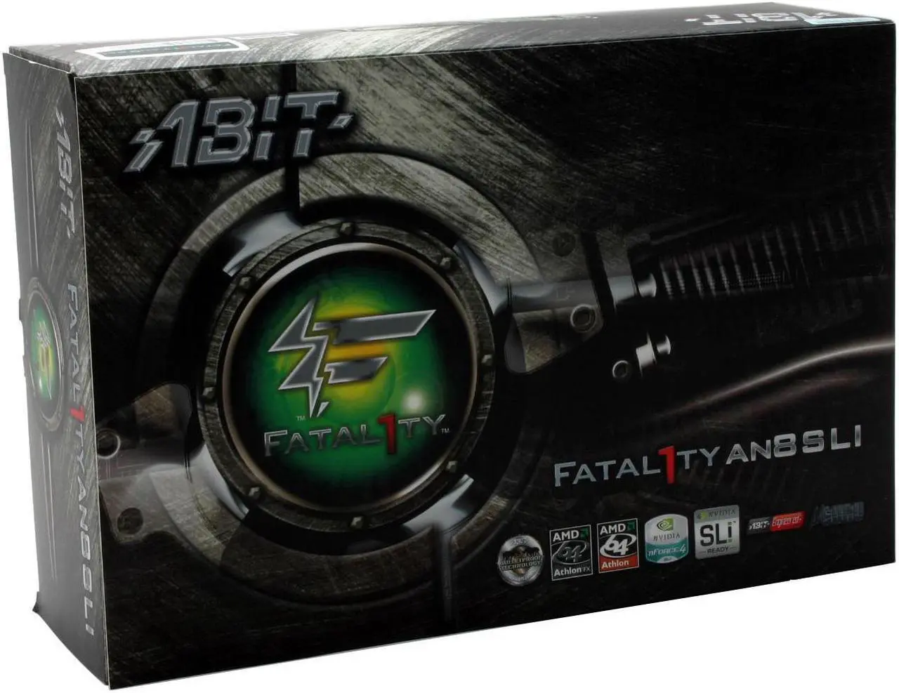 Alt view image 6 of 6 - ABIT Fatal1ty AN8-SLI 939 NVIDIA nForce4 SLI ATX AMD Motherboard