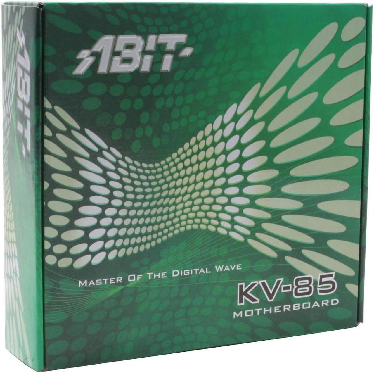 Alt view image 5 of 5 - ABIT KV-85 754 VIA K8M800 Micro ATX AMD Motherboard