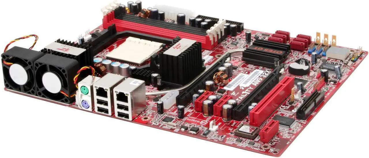 Main image of ABIT Fatal1ty AN9 32X AM2 NVIDIA nForce 590 SLI MCP/SPP 190 ATX AMD Motherboard